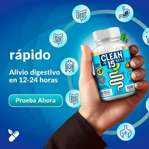 Clean15™ Limpieza Completa Estomacal en 15 días + Envío Gratis
